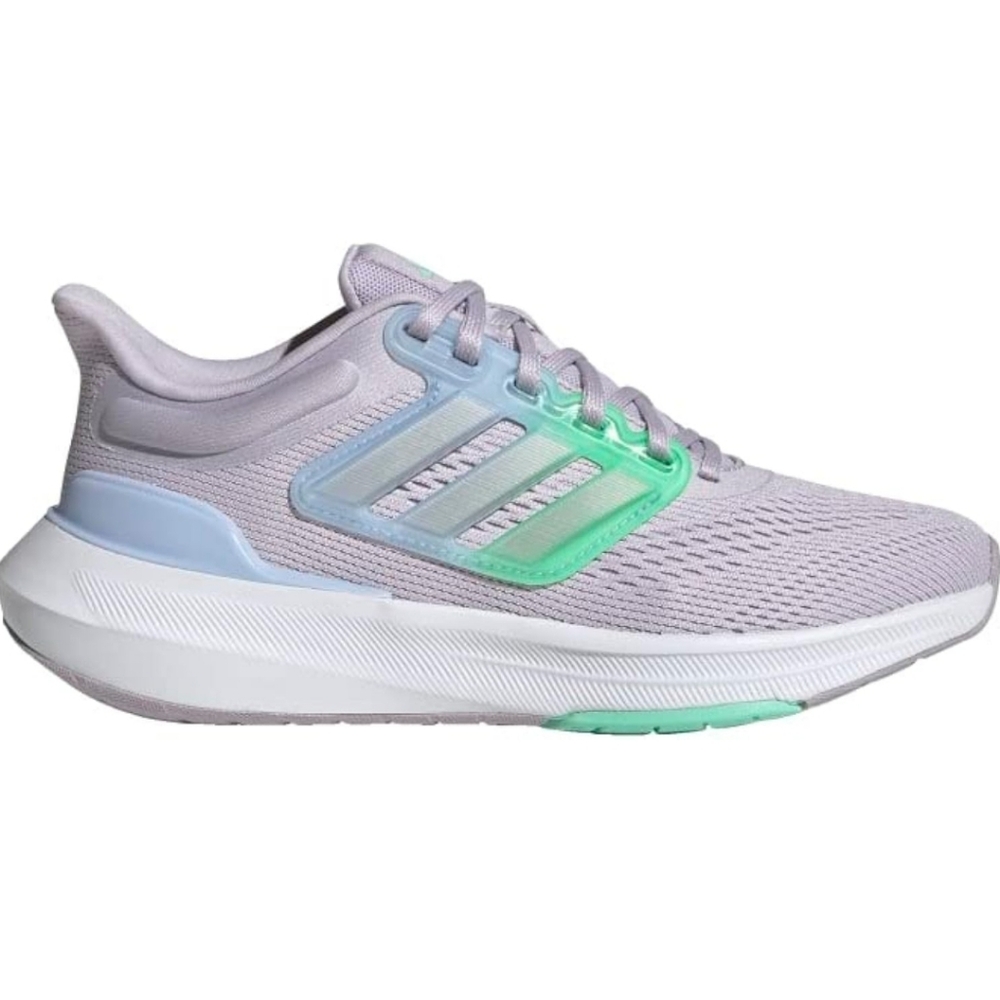 Adidas Ultrabounce Sneaker: Lavendar, Silver, Mint Green